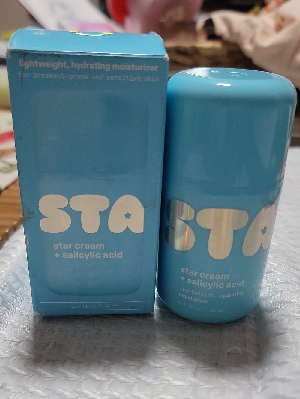 StarFace, Star Cream + Salicylic Acid Hydrating Moisturizer 1.7 Fl Oz
